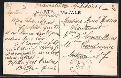 AK Montier-en-Der, Rue de l`Isle