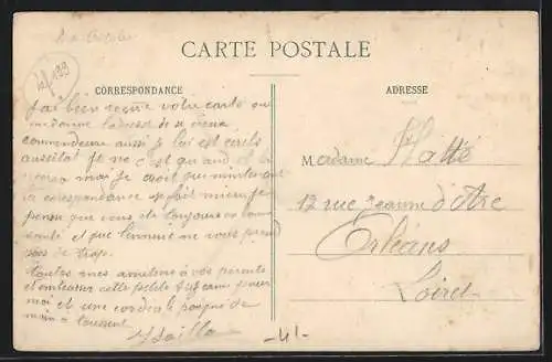 AK Chaumont, École Normale des Garcons derrière les arbres
