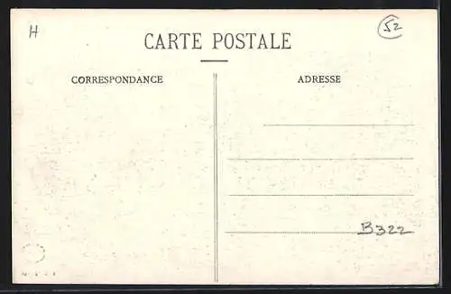 AK Allichamps, L`Église et habitants devant l`église