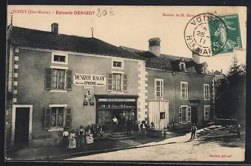 AK Voisey, Épicerie Denizot et Maison de M. Bernardin