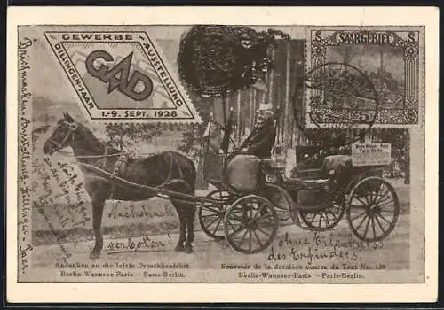 AK Berlin, Gewerbe-Ausstellung 1928, Eiserner Gustav