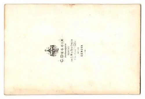 Fotografie C. Degoix, Genova, Ansicht Genova, Panorama della Villa Pallavicini