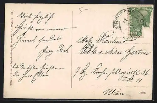 AK Gr. Siegharts, Totalansicht aus der Vogelschau