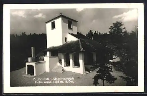 AK Hohe Wand /N.-Ö., Dr. Dollfuss Gedächtniskirche