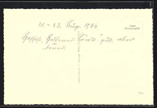 AK Gutenstein /N.-Ö., Totalansicht mit Bergpanorama aus der Vogelschau