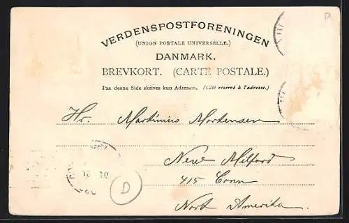 AK Uldum, Strassenpartie im Ort