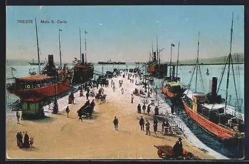 AK Trieste, Molo S. Carlo