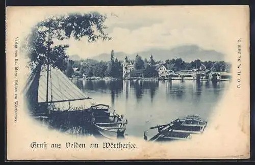 AK Velden, Blick auf den Wörthersee