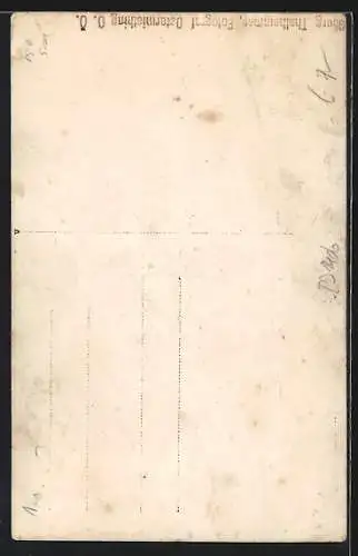 AK St. Radegund, Christusdarsteller Ludwig Rambichler mit Familie