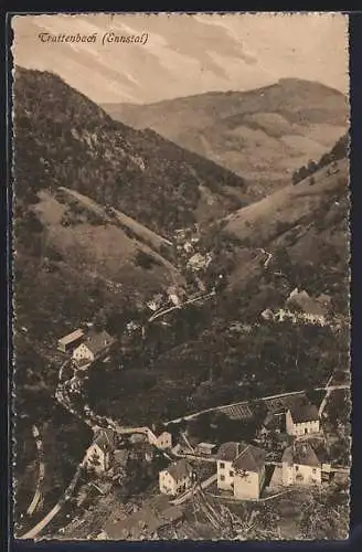 AK Trattenbach /Ennstal, Ortsansicht aus der Vogelschau