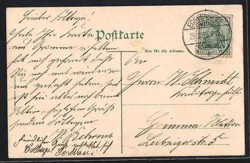 AK Eckernförde, Teilansicht mit Blick aufs Meer