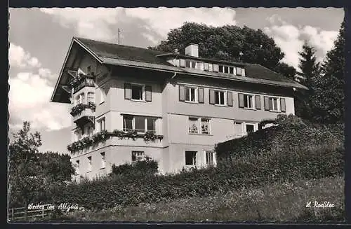 AK Weiler / Allgäu, Kurhotel Rothachblick