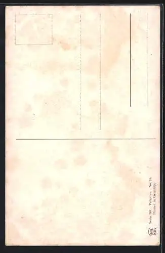 Künstler-AK F.Perlberg: Saint Catherine, Katharinenkloster am Sinai