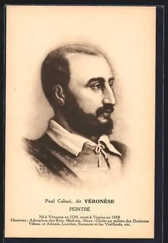 AK Paul Caliari, dit Veronese, Peintre