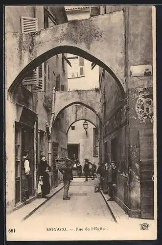 AK Monaco, Rue de l`Eglise