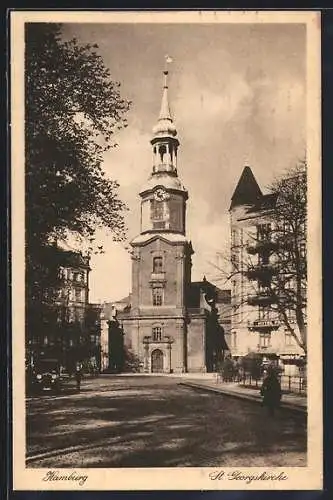 AK Hamburg-St.Georg, St. Georgskirche