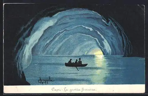 AK Capri, La grotta Azzurra