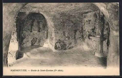 AK Marmoutier, Grotte de Saint-Gratien