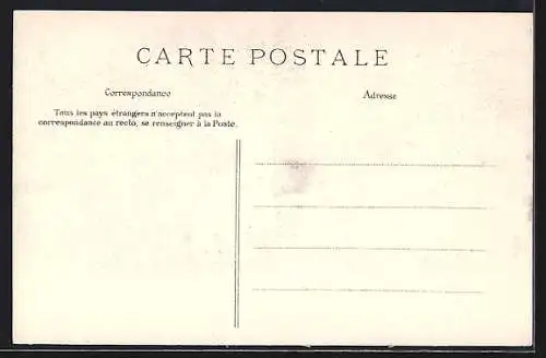 Stereo-AK Lourdes, Préparatifs pour la Procession du Saint-Sacrement
