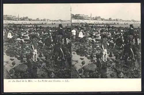 Stereo-AK Au Bord de la Mer, La Pêche aux Crabes