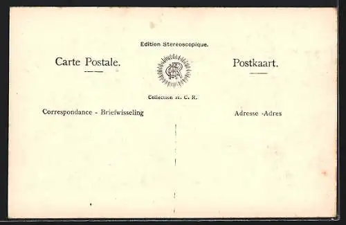 Stereo-AK Malines, Reception de Mgr. le Cardinal Mercier 1907, Mgrs les Evêques