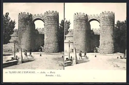 Stereo-AK Avila, Porte Romaine