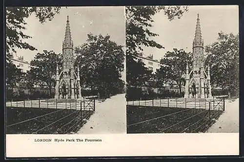 Stereo-AK London, Hyde Park, The Fountain