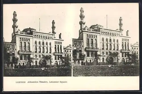 AK Londres, Théâtre de l`Alhambra in Stereo