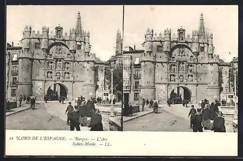 Stereo-AK Burgos, L`Arc Sainte-Marie