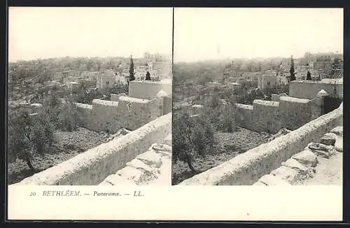Stereo-AK Bethléem, Panorama