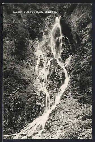 AK Schleierfall, Wasserfall an der Silberkar-Klamm