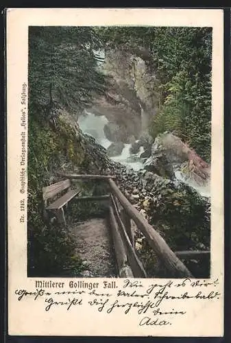 AK Golling, Mittlerer Golling Fall