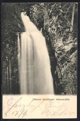 AK Oberer Gollinger Wasserfall