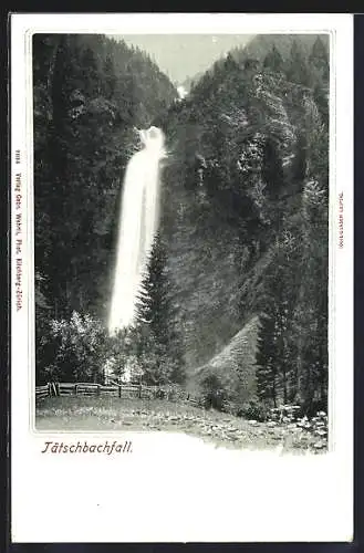 AK Blick auf den Tätschbachfall