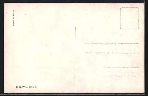 Künstler-AK Brüder Kohn (B.K.W.I) Nr. 732-3: Sommerliche Landschaft mit Bäumen