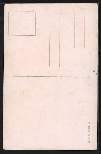 Künstler-AK Brüder Kohn (B.K.W.I) Nr.691-4: Brünettes Mädchen mit rosaroter Haube