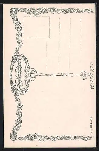 AK Wien, Rathauspark mit Burgtheater
