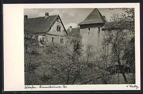 AK Iphofen, Am Einersheimer Tor, Ortspartie