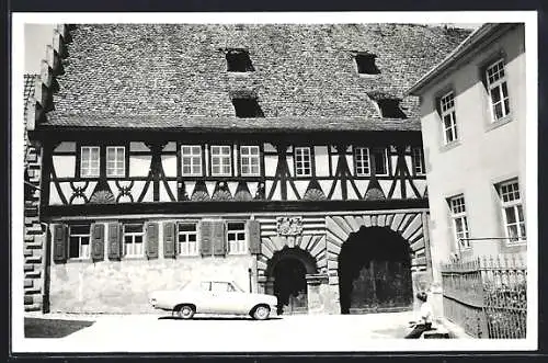 Foto-AK Prichsenstadt /Ufr., Am Freihof