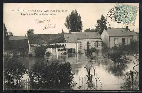 AK Blois, La Rue de la Loire