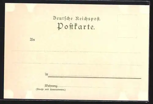 Künstler-AK Heinrich Kley: Hamburg-St.Pauli, Heinrich Kley: Fährhaus St. Pauli