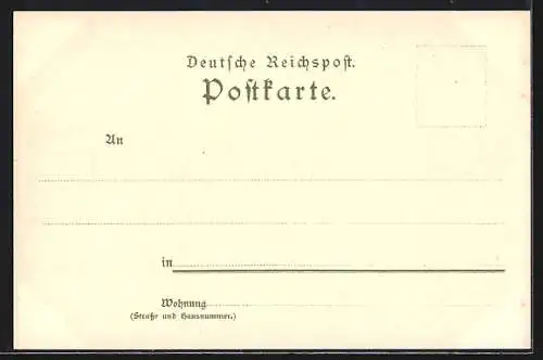 Künstler-AK Heinrich Kley: Hamburg, Uhlenhorster Fährhaus