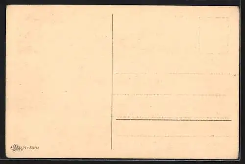 Künstler-AK Kallista: Mansfeld, Martin Luther, die alte Schule, 400jähriges Reformations-Jubiläum 1517-1917