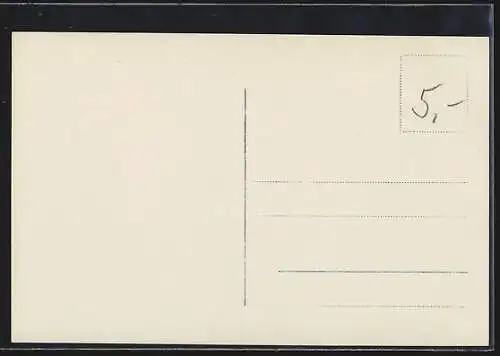 AK Der kleine Prinz Hubertus auf einem Stuhl