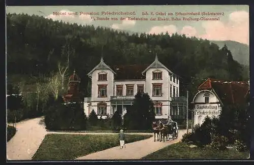 AK Schauinsland /Schwarzw., Hotel und Pension Friedrichshof