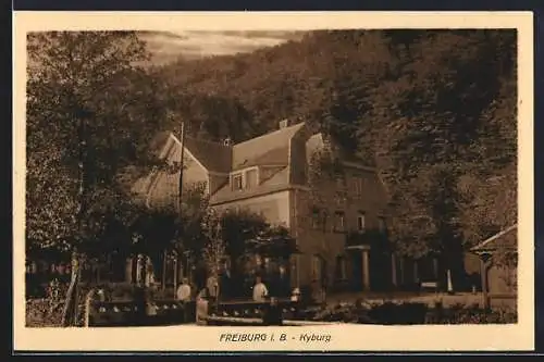 AK Freiburg i. B., Hotel-Restaurant Kyburg