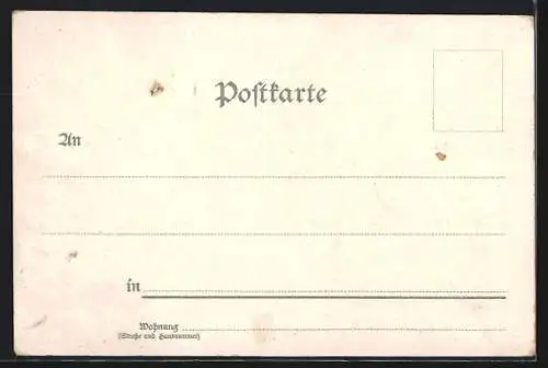 Lithographie Meissen, Ortsansicht, Kirche, Albrechtsburg, Rathaus