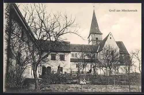 AK Münchaurach, Benediktinerklosters St. Peter und Paul mit Kirche