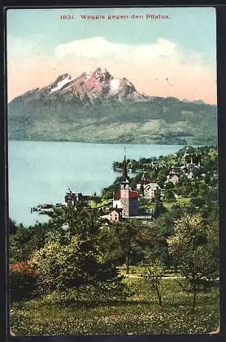 AK Weggis, Weggis gegen den Pilatus