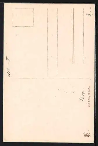 AK Schöllenen, Teufelsbrücke mit Kutsche